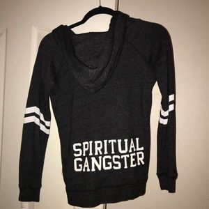 Spiritual Gangster Dark Gray Hoodie - S